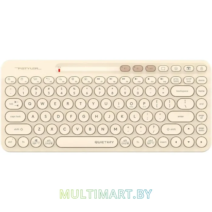 Клавиатура A4Tech Fstyler FBK36C AS (бежевый)